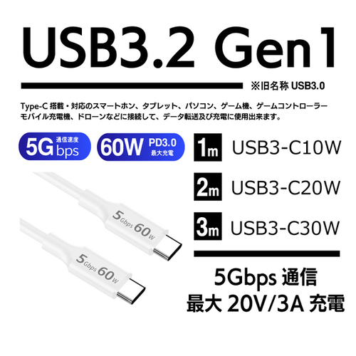 USB3-C10W/USB3-C20W/USB3-C30W